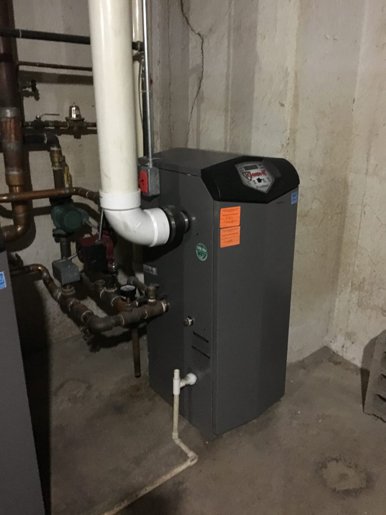 boiler leaking water